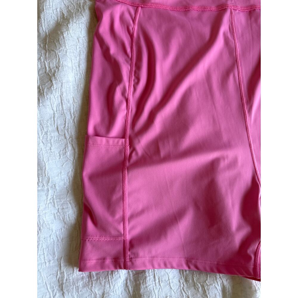 Abercrombie & Fitch Women's Pink Traveler Tennis Skort Dress Womens Size L/P - Picture 7 of 8